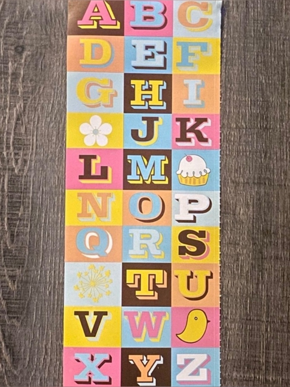 💞 New Multicolor Alphabet Scrapbook Stickers